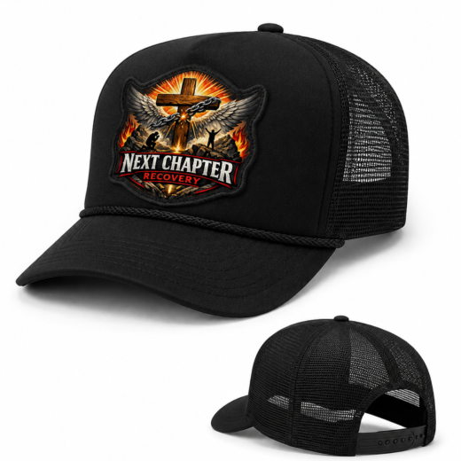 next_chapter_recovery_trucker_hat_mockup